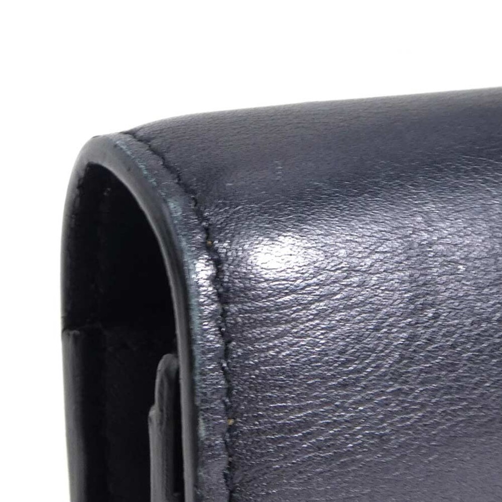 Auth Saint Laurent Long Wallet Black #302896S34B - Picture 10 of 16